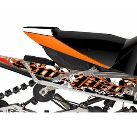 ILC Replacement for Arctic CAT Tunnel Decal KIT - Annihilator Orange - ZR F XF M 2013 TUNNEL DECAL KIT - ANNIHILATOR ORANGE -  ZR F XF